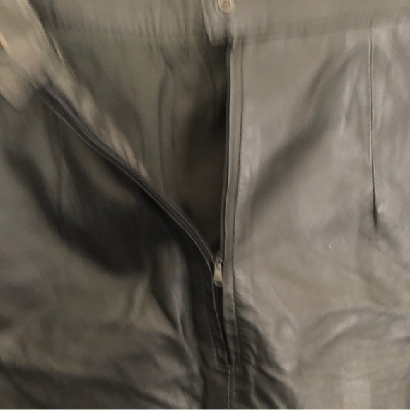 Vintage Wilsons Leather Skirt - Picture 3 of 5